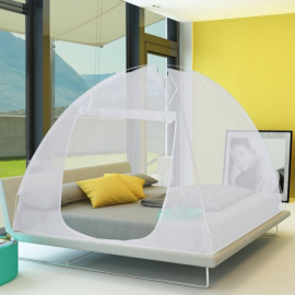 Moustiquaire dôme pop-up grandes dimensions 195x180 cm mobile pour lit